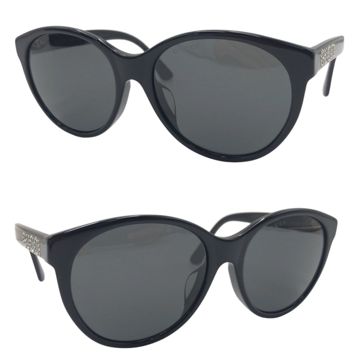 18817
GUCCI グッチ ラインストーン ブラック 黒 プラスチック GG0419 SA 001 5618 145 サングラス 男女兼用 ボストン  メンズ A35