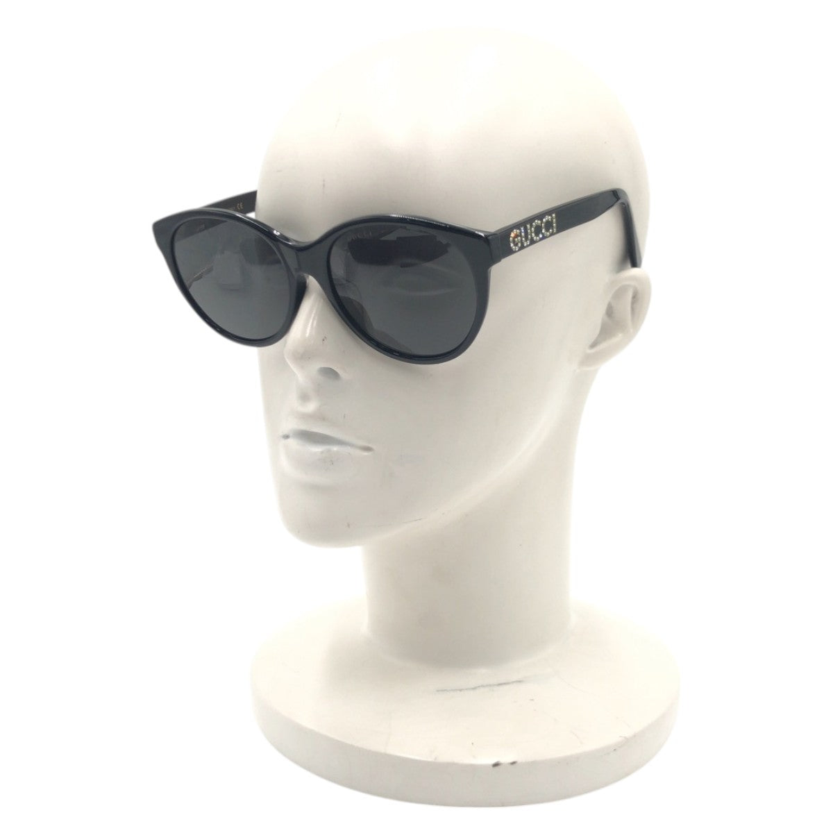 18817
GUCCI グッチ ラインストーン ブラック 黒 プラスチック GG0419 SA 001 5618 145 サングラス 男女兼用 ボストン  メンズ A35
