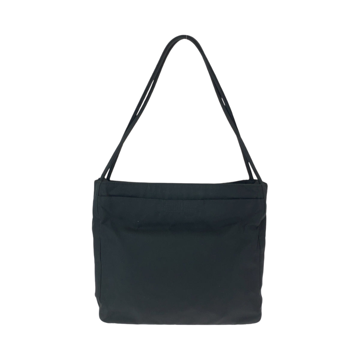 18832
PRADA プラダ テスート 三角ロゴプレート ブラック 黒 シルバー金具 ナイロン トートバッグ ショルダーバッグ  レディース ABP39