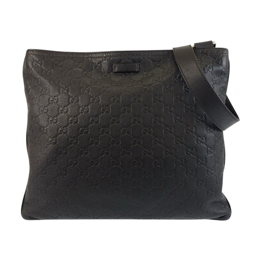 18842
GUCCI グッチ グッチシマ ブラウン ゴールド金具 レザー 201446 ショルダーバッグ メッセンジャーバッグ メンズ ABP45