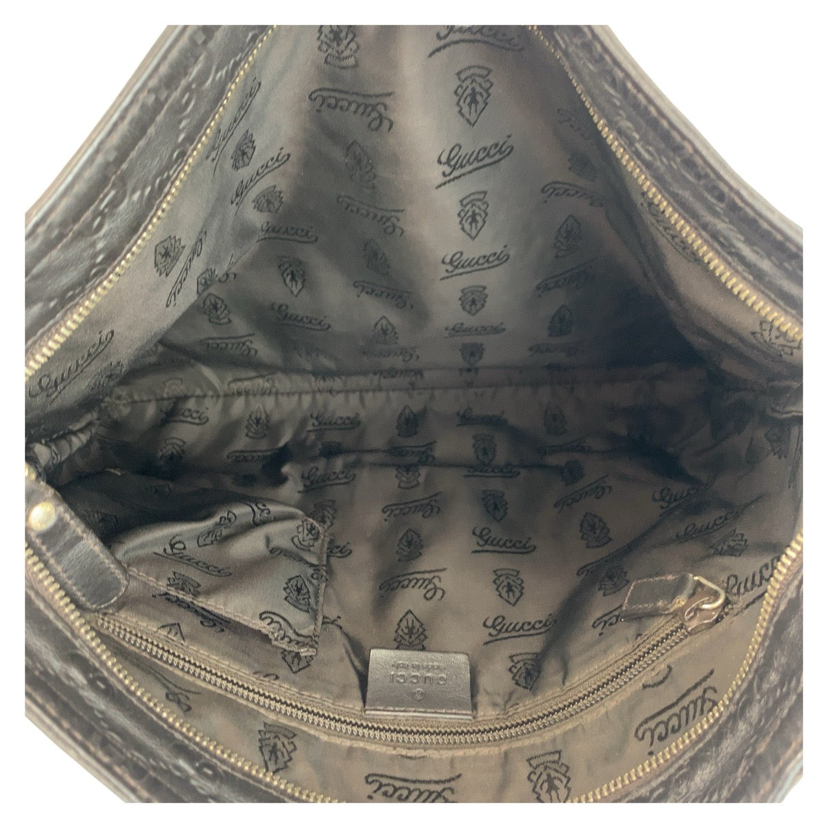 18842
GUCCI グッチ グッチシマ ブラウン ゴールド金具 レザー 201446 ショルダーバッグ メッセンジャーバッグ メンズ ABP45