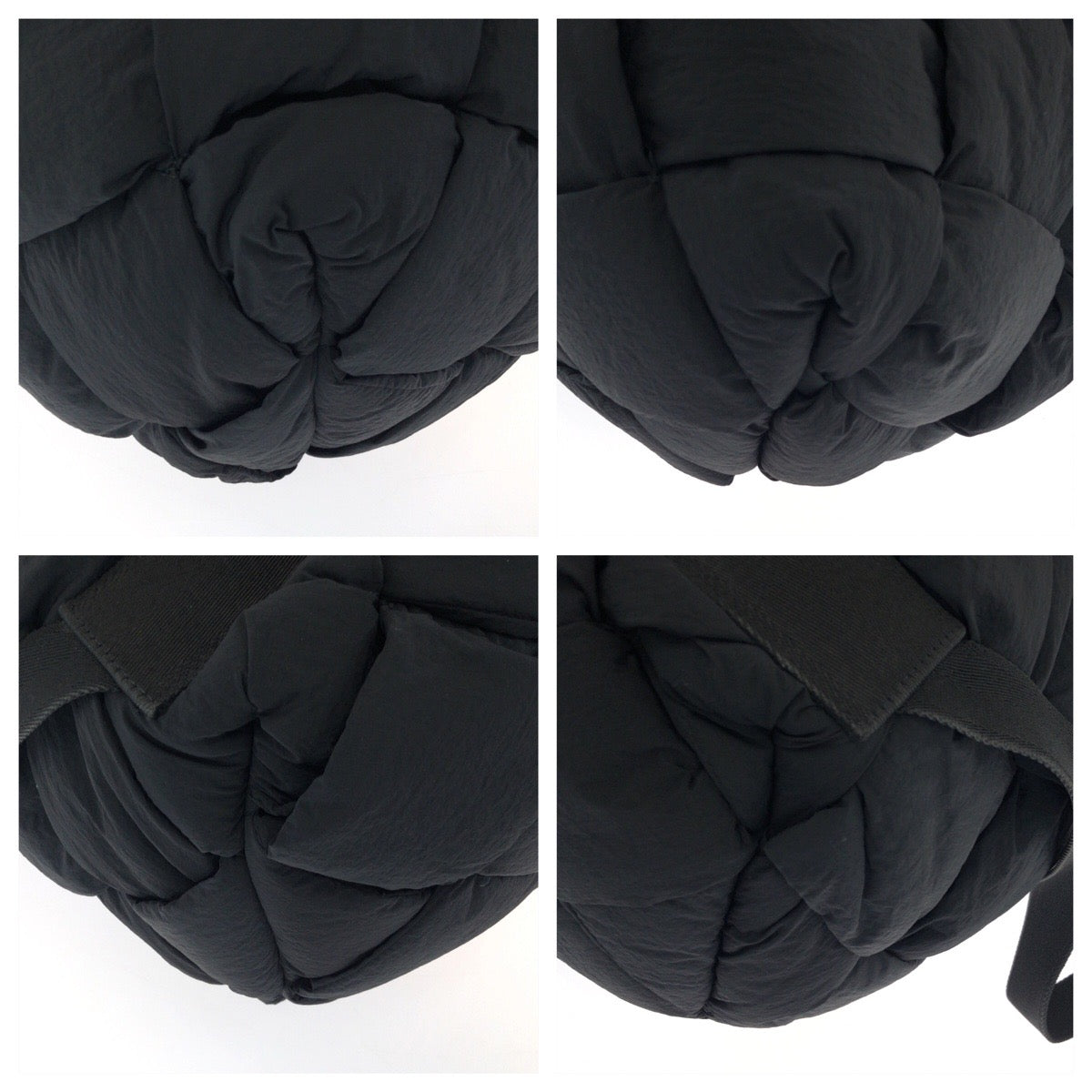 18863
BOTTEGAVENETA ボッテガヴェネタ パテッド イントレチャート ブラック 黒 シルバー金具 ナイロン P02326207S リュックサック バックパック  メンズ A168