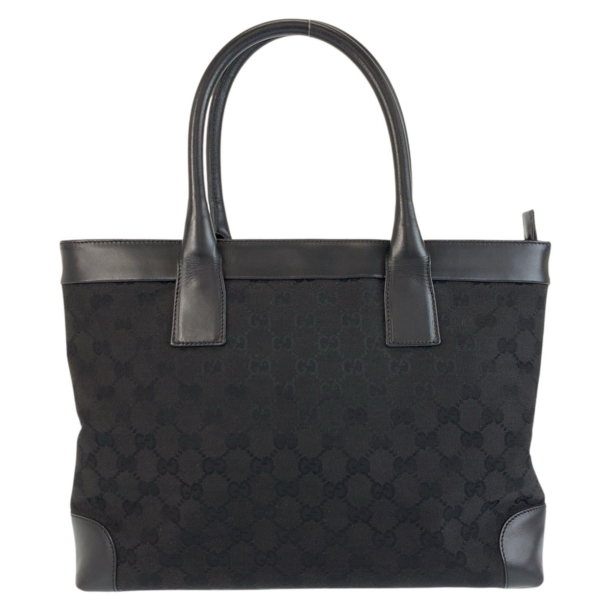 18872
GUCCI グッチ ブラック 黒 GGキャンバス / レザー 002 1119 トートバッグ ショルダーバッグ  レディース ABP