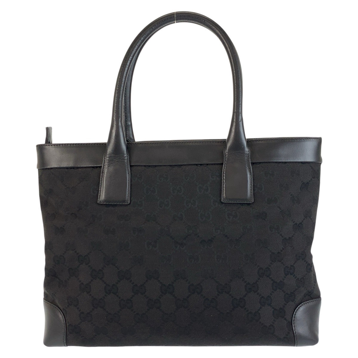 18872
GUCCI グッチ ブラック 黒 GGキャンバス / レザー 002 1119 トートバッグ ショルダーバッグ  レディース ABP