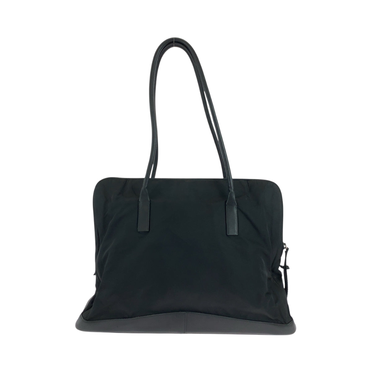18880
PRADA プラダ テスート ロゴ ブラック 黒 シルバー金具 ナイロン / レザー トートバッグ ショルダーバッグ  レディース ABP