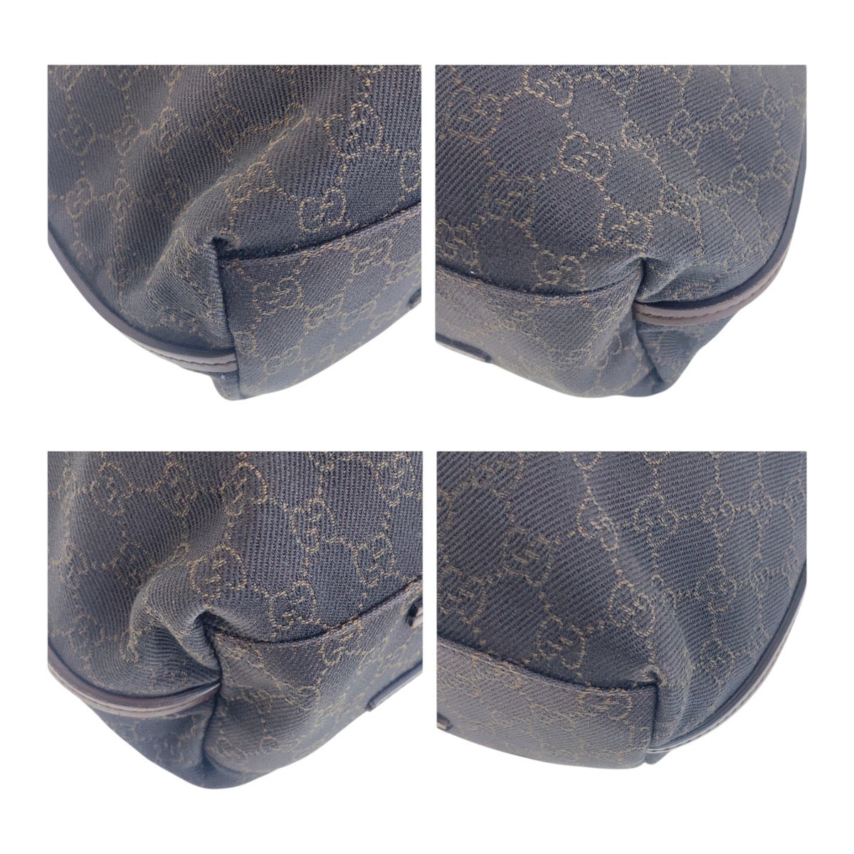 18892
GUCCI グッチ ブラウン  GGキャンバス / レザー 101341 ショルダーバッグ  レディース ABP29