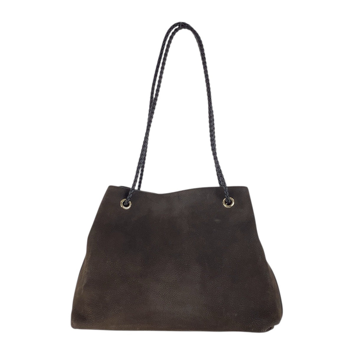 18904
GUCCI グッチ ブラウン ゴールド金具 ヌバック 419689 ショルダーバッグ トートバッグ  レディース AB41