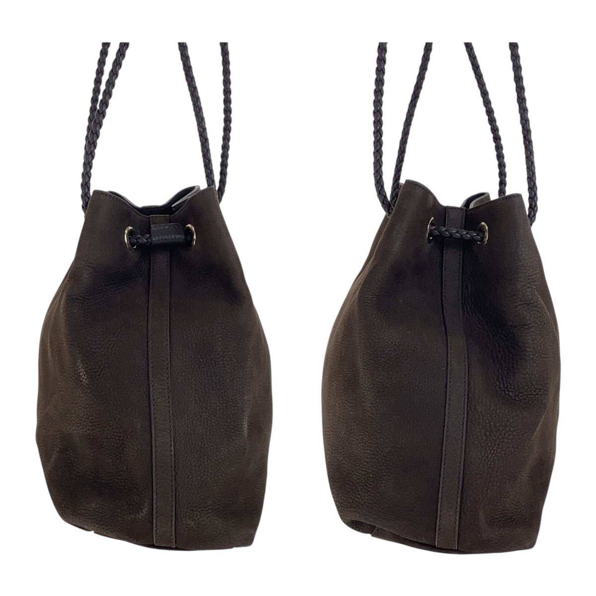 18904
GUCCI グッチ ブラウン ゴールド金具 ヌバック 419689 ショルダーバッグ トートバッグ  レディース AB41