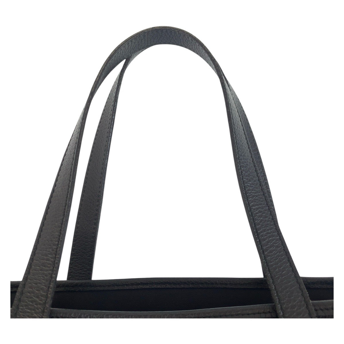 18914
GUCCI グッチ インターロッキング ブラック 黒 シルバー金具 GGキャンバス / レザー 211525 トートバッグ ショルダーバッグ  レディース ABP48