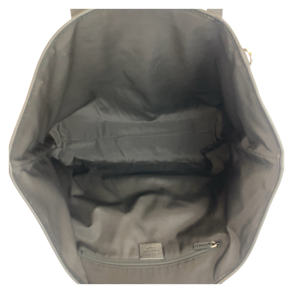 18914
GUCCI グッチ インターロッキング ブラック 黒 シルバー金具 GGキャンバス / レザー 211525 トートバッグ ショルダーバッグ  レディース ABP48