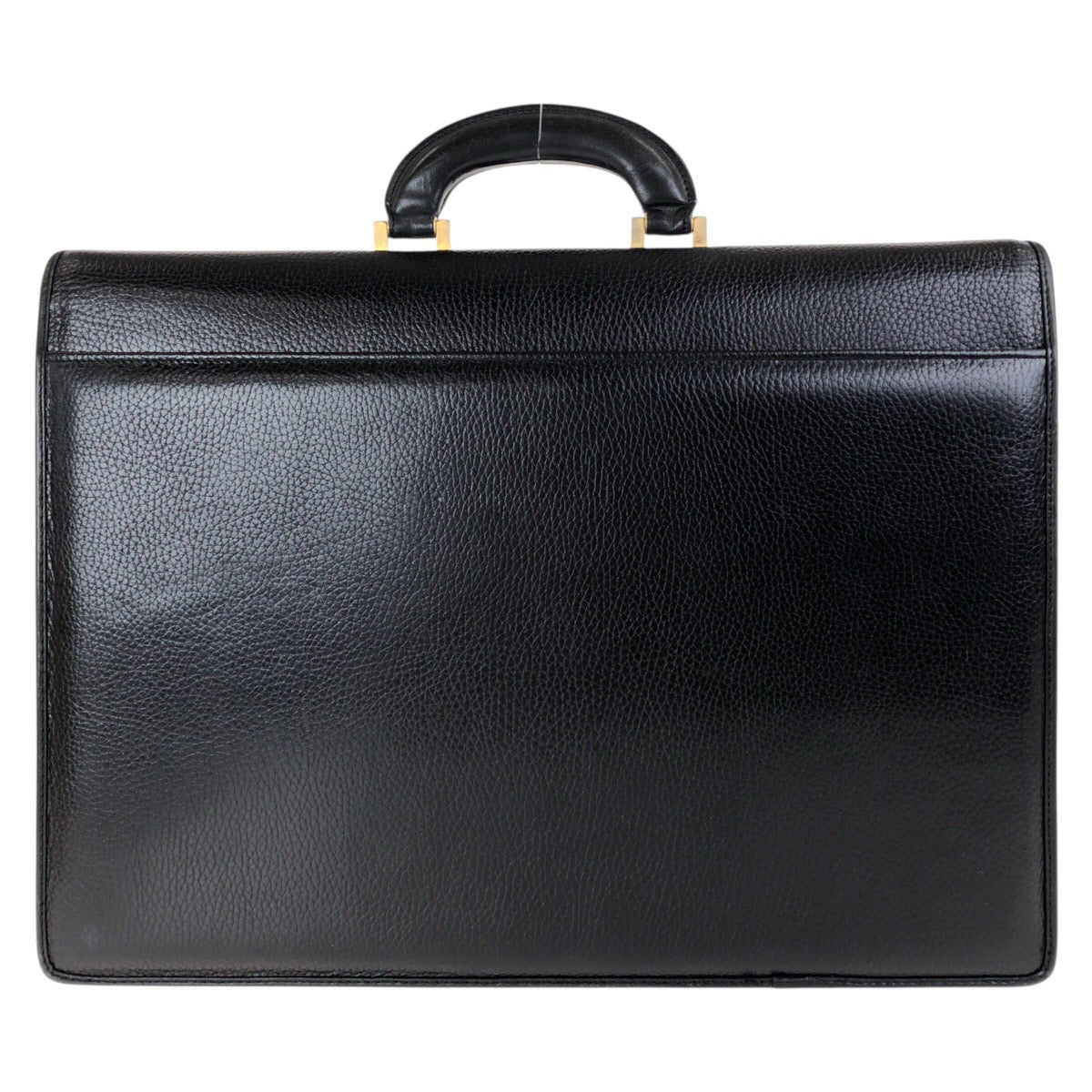 18920
VERSACE ヴェルサーチ ヴィンテージ メデューサ ブラック 黒 ゴールド金具 レザー ビジネスバッグ ブリーフケース メンズ ABP45