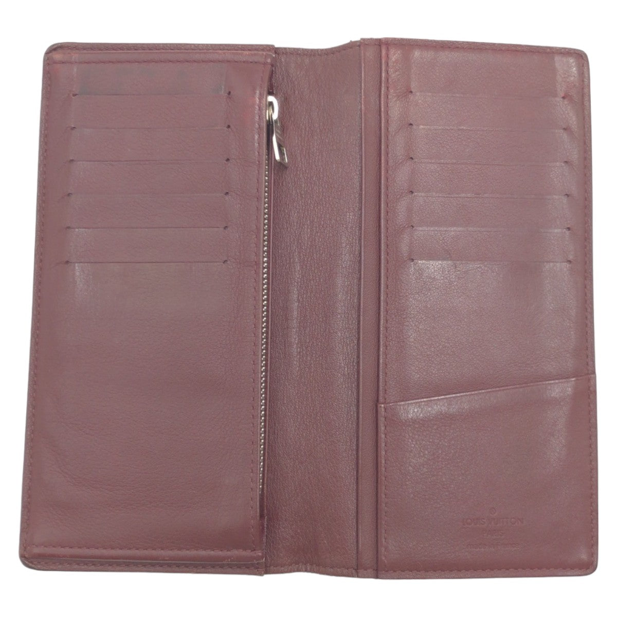 18936
LOUIS VUITTON ルイヴィトン トリヨン ポルトフォイユ ブラザ ブラウン シルバー金具 レザー M58202 長財布 札入れ メンズ ABP18