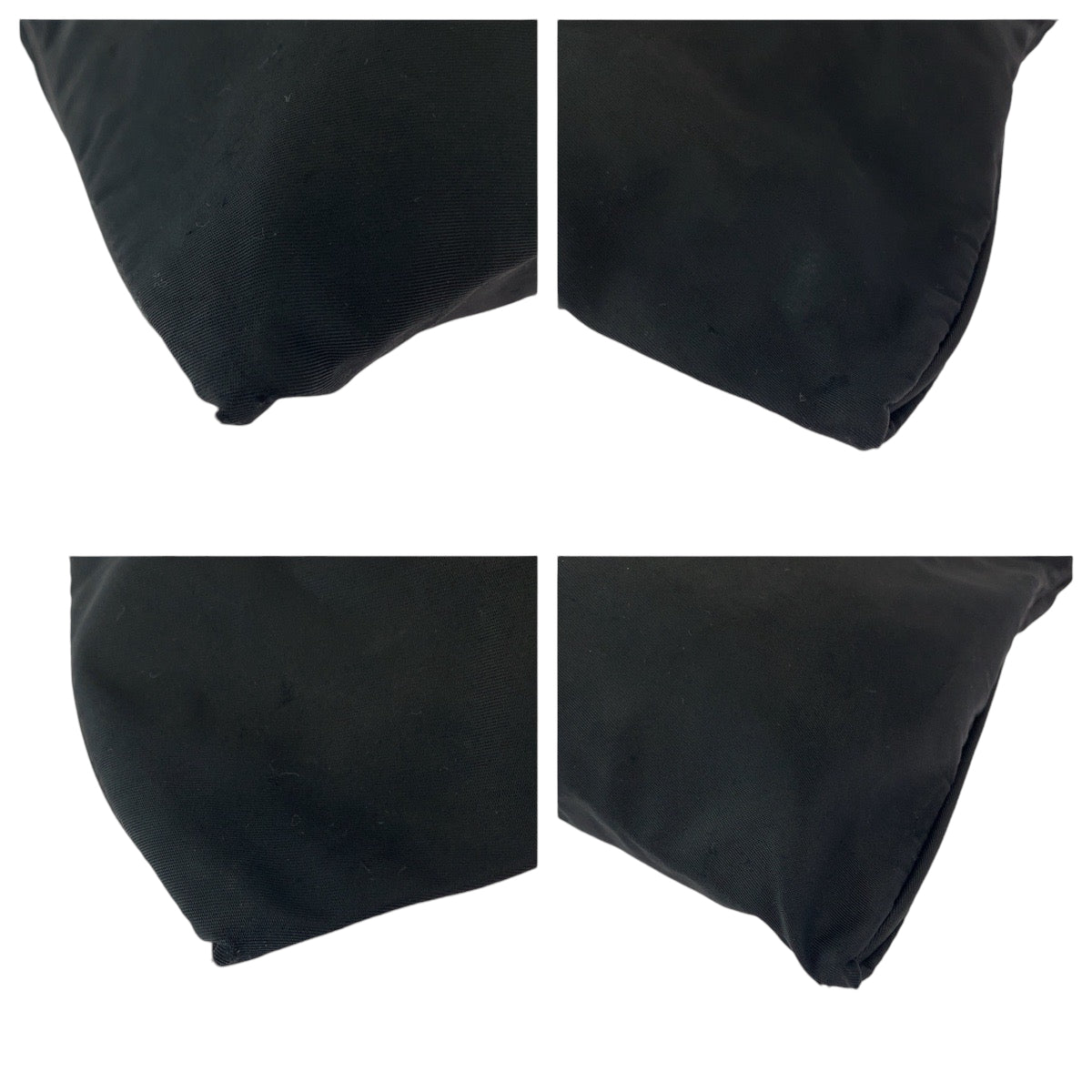 18942
PRADA プラダ テスート 三角ロゴプレート 男女兼用 ブラック 黒 シルバー金具 ナイロン ショルダーバッグ サコッシュ ポシェット  メンズ AB