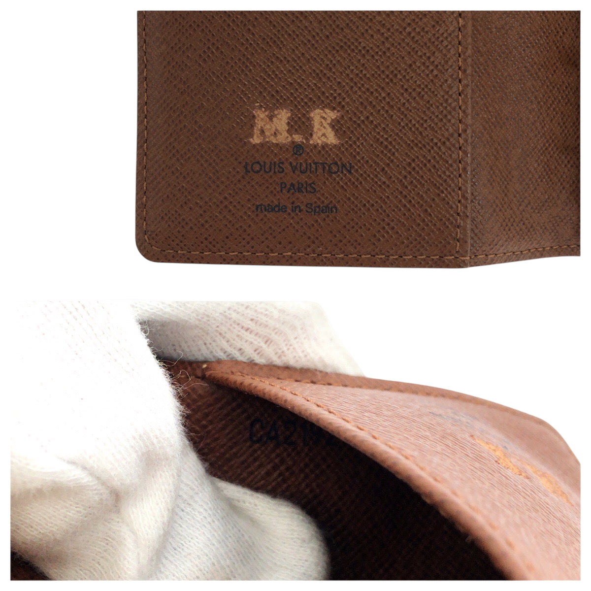 18947
LOUIS VUITTON ルイヴィトン モノグラム アジェンダPM ブラウン ゴールド金具 PVC R20005 手帳カバー  ABP10