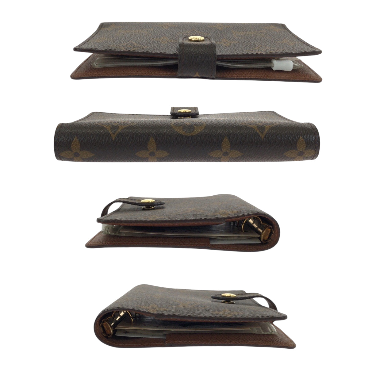 18947
LOUIS VUITTON ルイヴィトン モノグラム アジェンダPM ブラウン ゴールド金具 PVC R20005 手帳カバー  ABP10