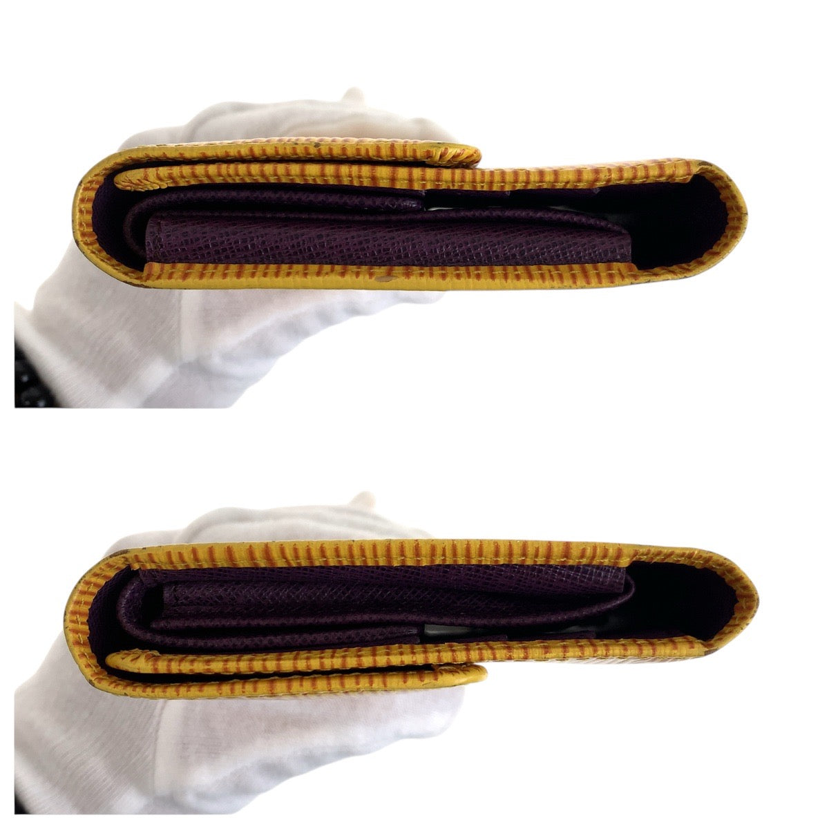 18949
LOUIS VUITTON ルイヴィトン エピ ポルトトレゾール インターナショナル タッシリイエロー ゴールド金具 レザー M63389 長財布 折財布  レディース AB10