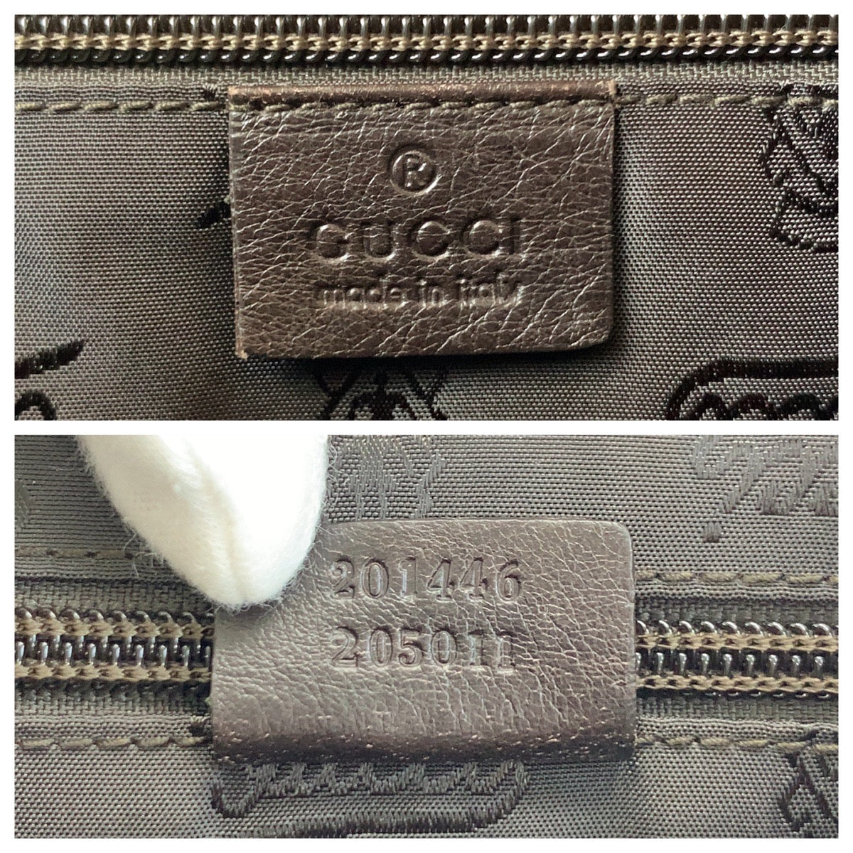 18970
GUCCI グッチ グッチシマ Brown Silver Hardware Leather 201446 Shoulder Bag Messenger Bag Unisex Men's ABP45