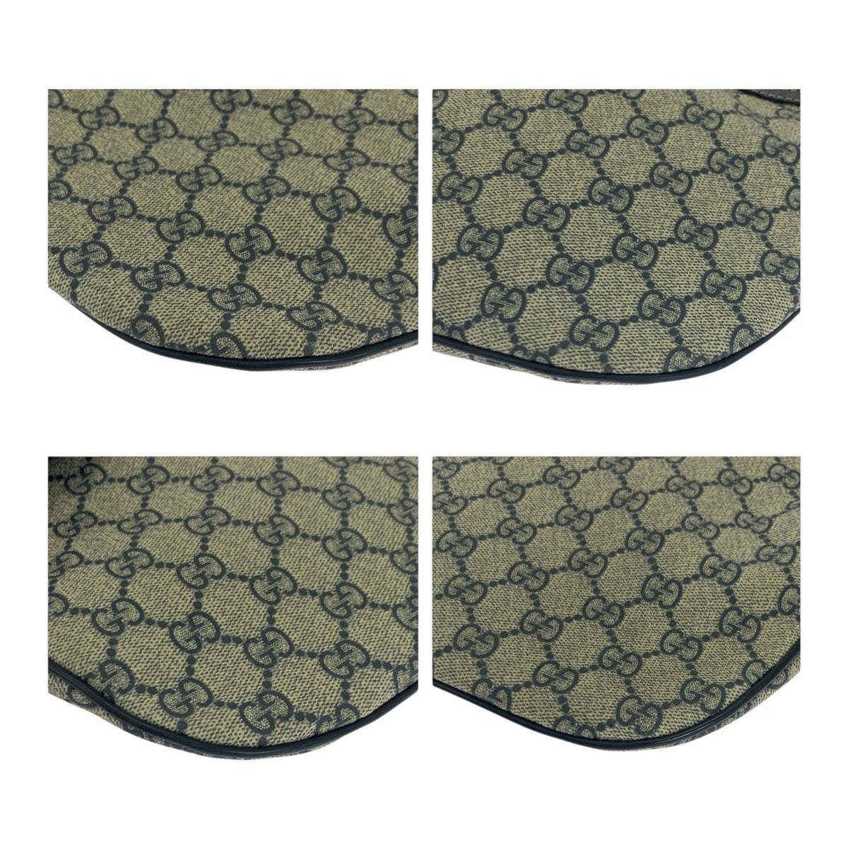 18972
GUCCI グッチ ベージュ ネイビー シルバー金具 GGスプリームキャンバス 211110 ショルダーバッグ バムバッグ ボディバッグ メンズ AB50