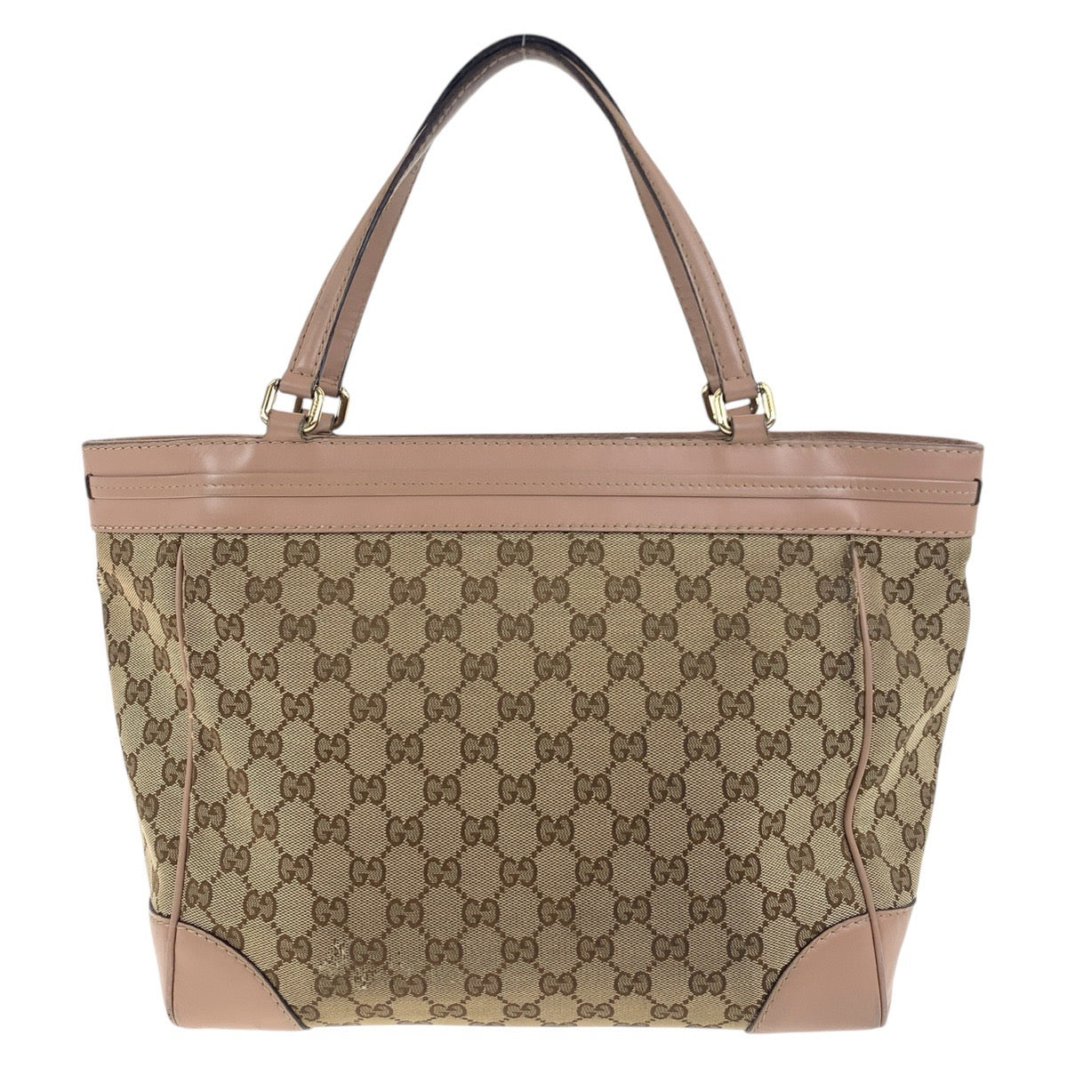 18981
GUCCI グッチ プリンシー ピンク ブラウン ゴールド金具 GGキャンバス / レザー 257061 トートバッグ ショルダーバッグ  レディース B20