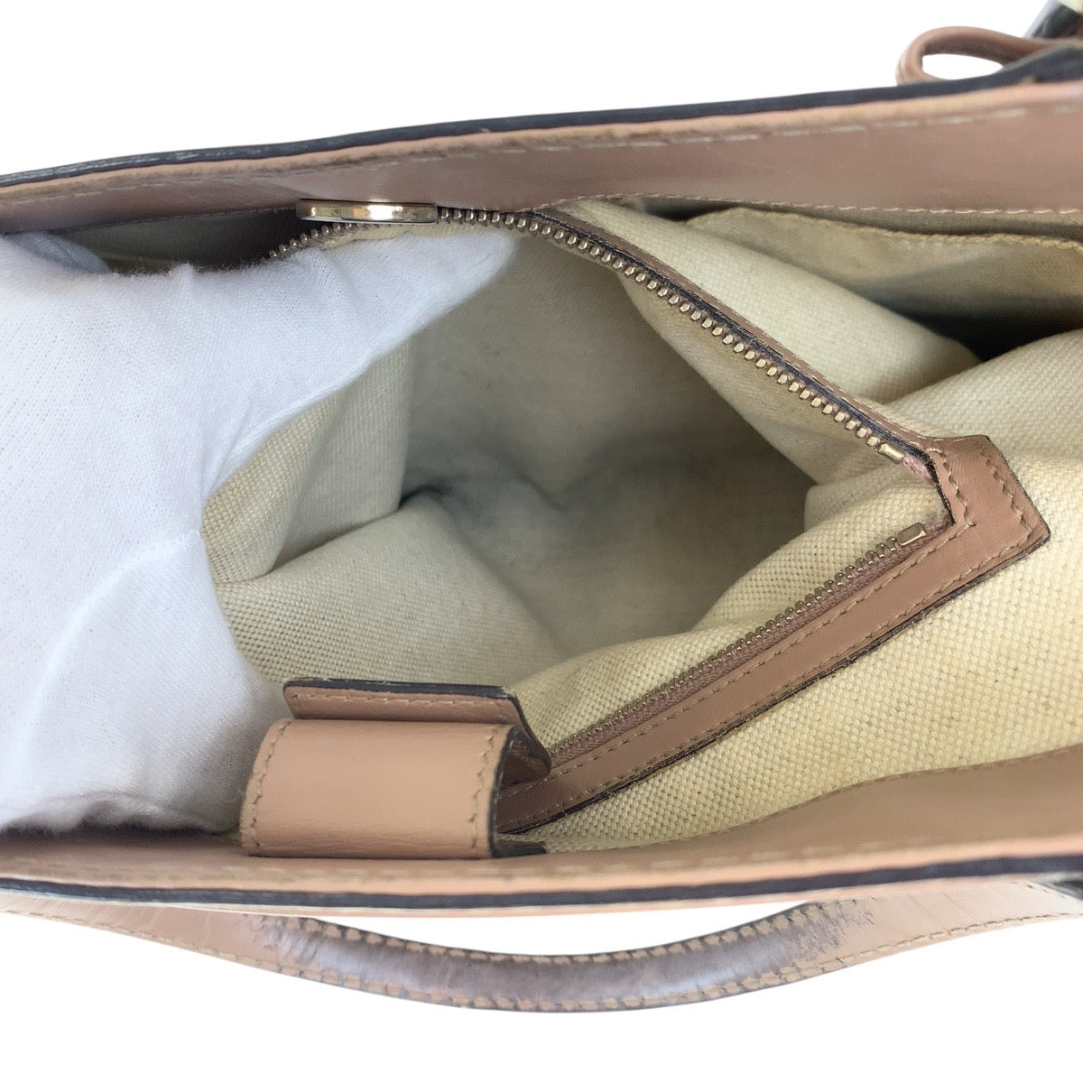 18981
GUCCI グッチ プリンシー ピンク ブラウン ゴールド金具 GGキャンバス / レザー 257061 トートバッグ ショルダーバッグ  レディース B20
