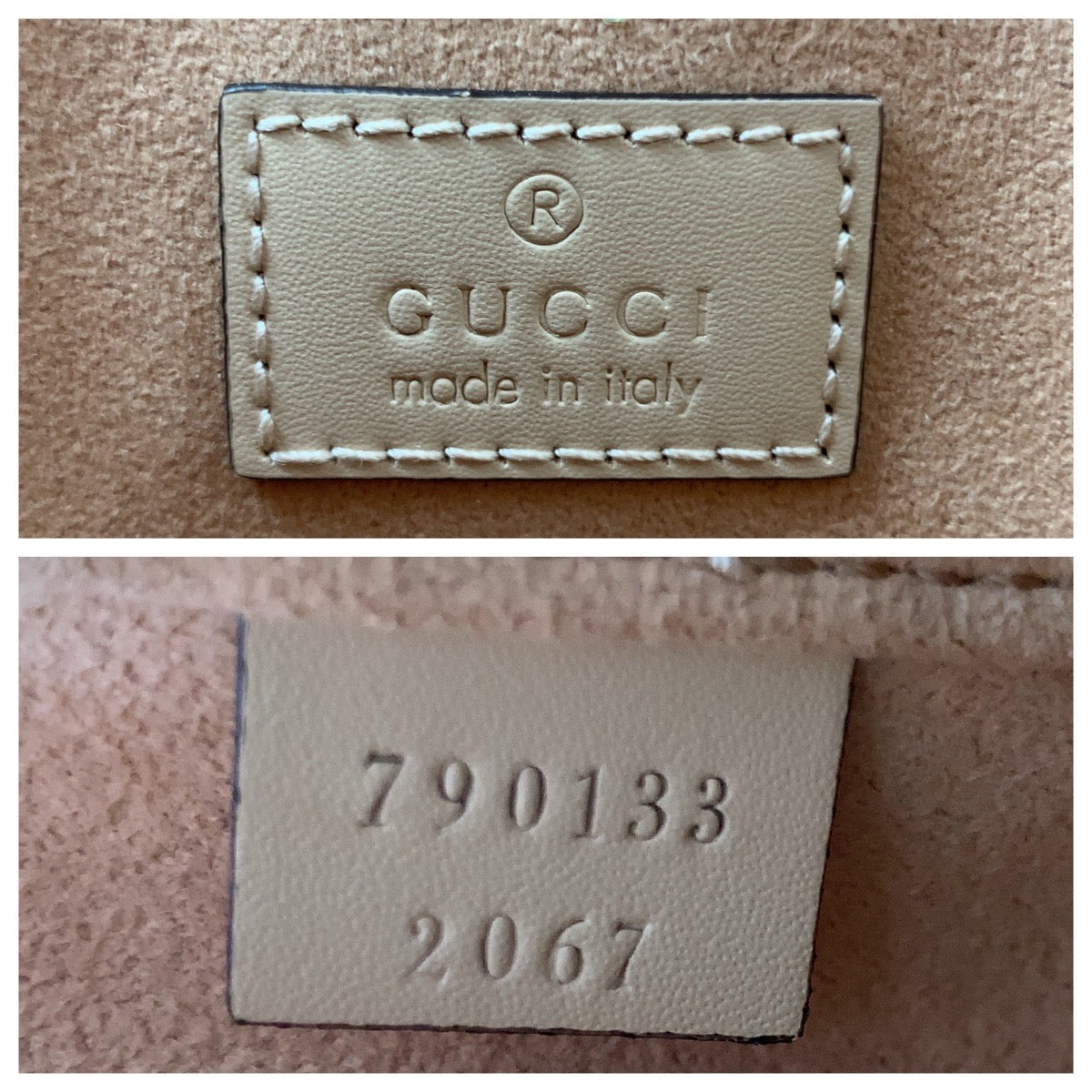 18998
GUCCI グッチ グッチシマ ベージュ ゴールド金具 レザー 790133 ショルダーバッグ ハンドバッグ トートバッグ 2way  レディース