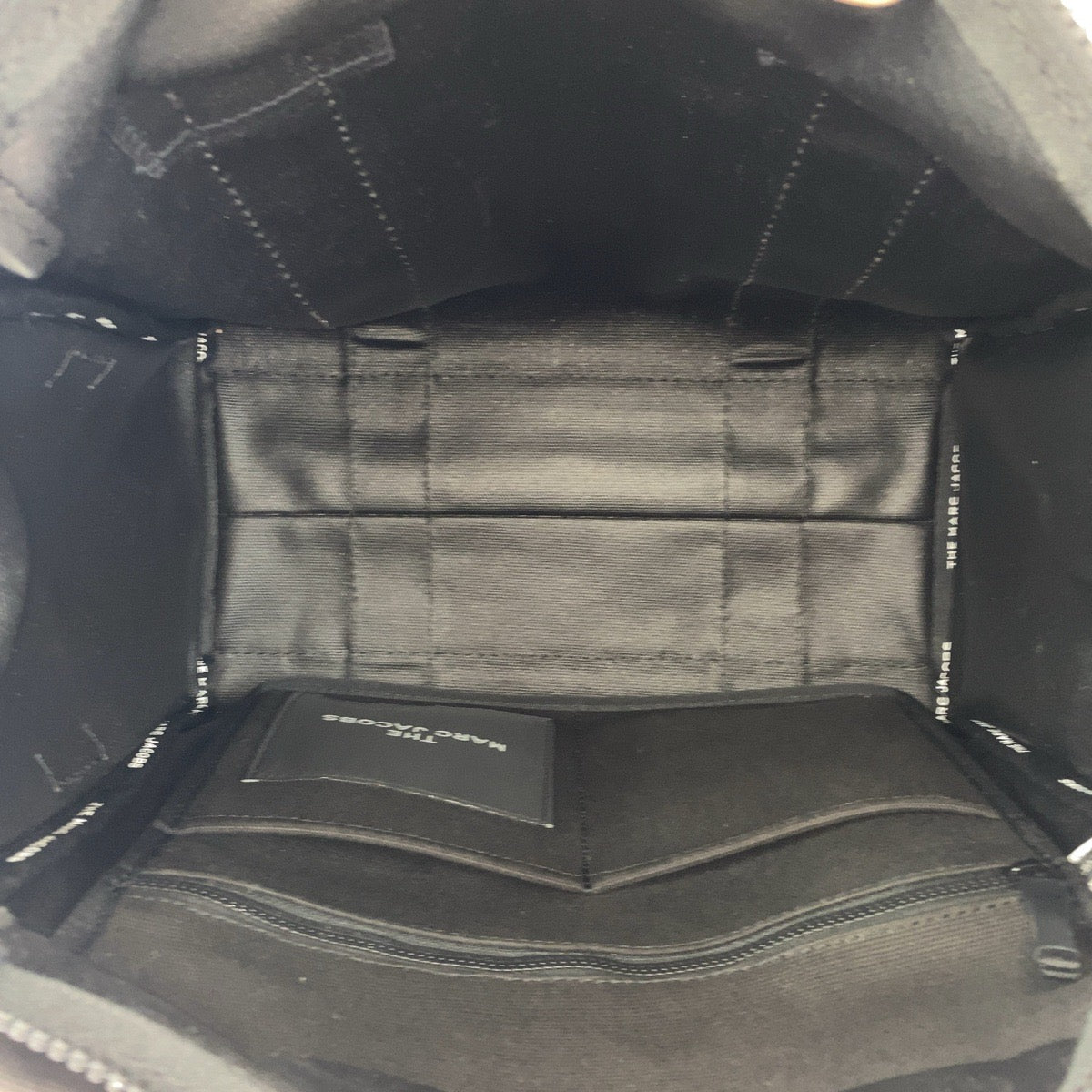 19008
MARC JACOBS マークジェイコブス ブラック 黒 コットン M0016161 トートバッグ  レディース ABP17