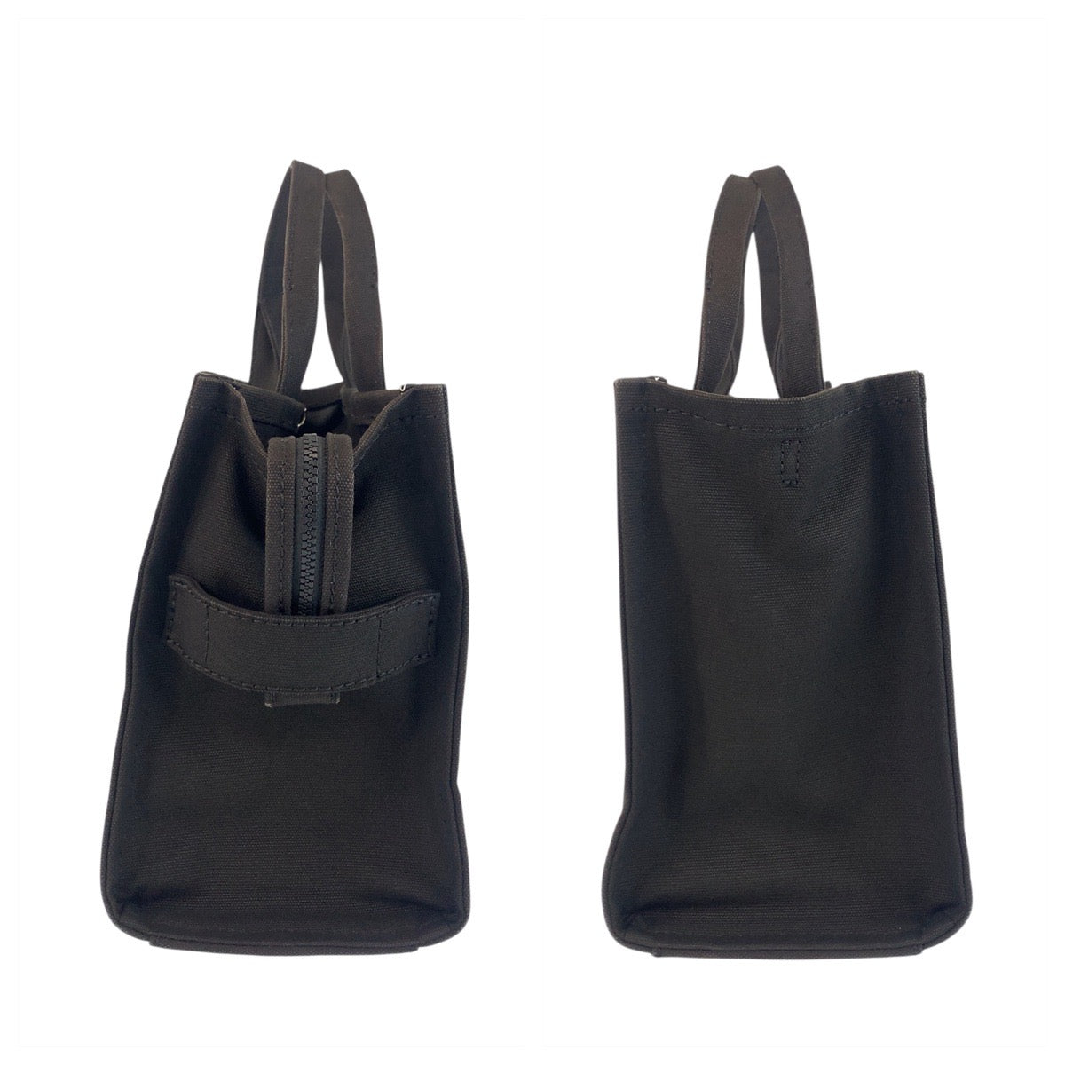 19008
MARC JACOBS マークジェイコブス ブラック 黒 コットン M0016161 トートバッグ  レディース ABP17