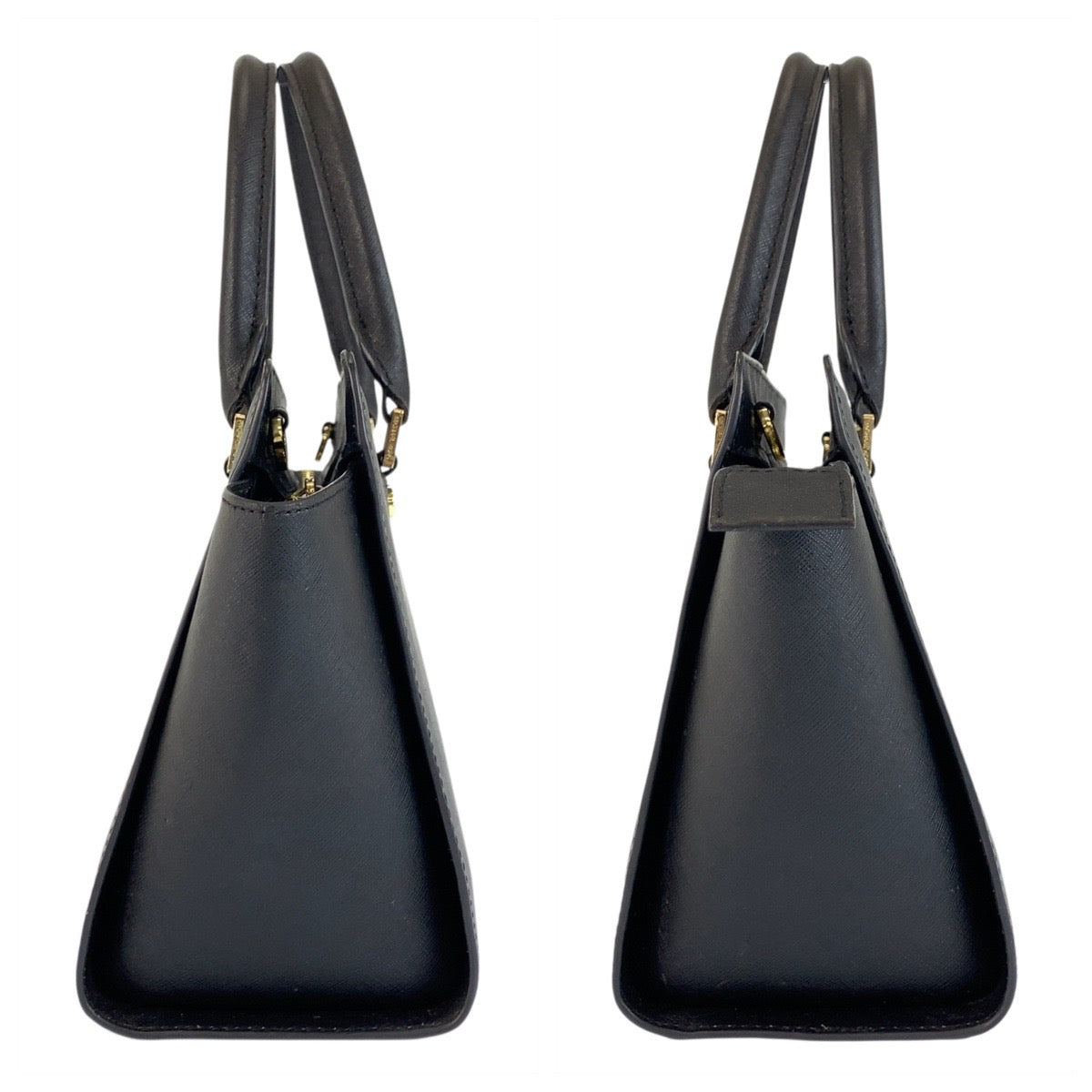 19024
Michael Kors マイケルコース セルマ ブラック 黒 ゴールド金具 レザー 30S5GCYS1L ハンドバッグ レディース AB8