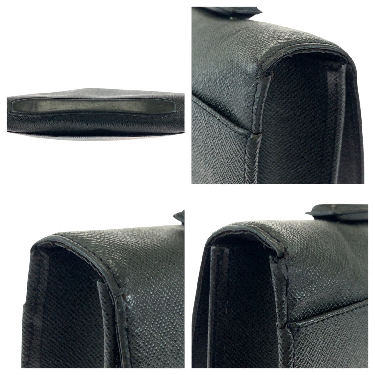 19033
LOUIS VUITTON ルイヴィトン タイガ アンガラ アルドワーズ ブラック 黒 シルバー金具 タイガ M30772 ビジネスバッグ ハンドバッグ  メンズ AB39