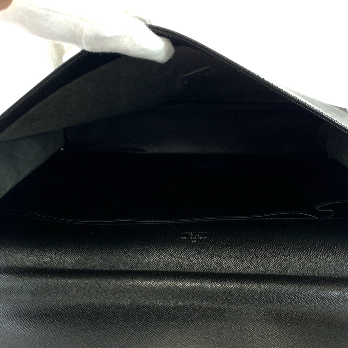 19033
LOUIS VUITTON ルイヴィトン タイガ アンガラ アルドワーズ ブラック 黒 シルバー金具 タイガ M30772 ビジネスバッグ ハンドバッグ  メンズ AB39