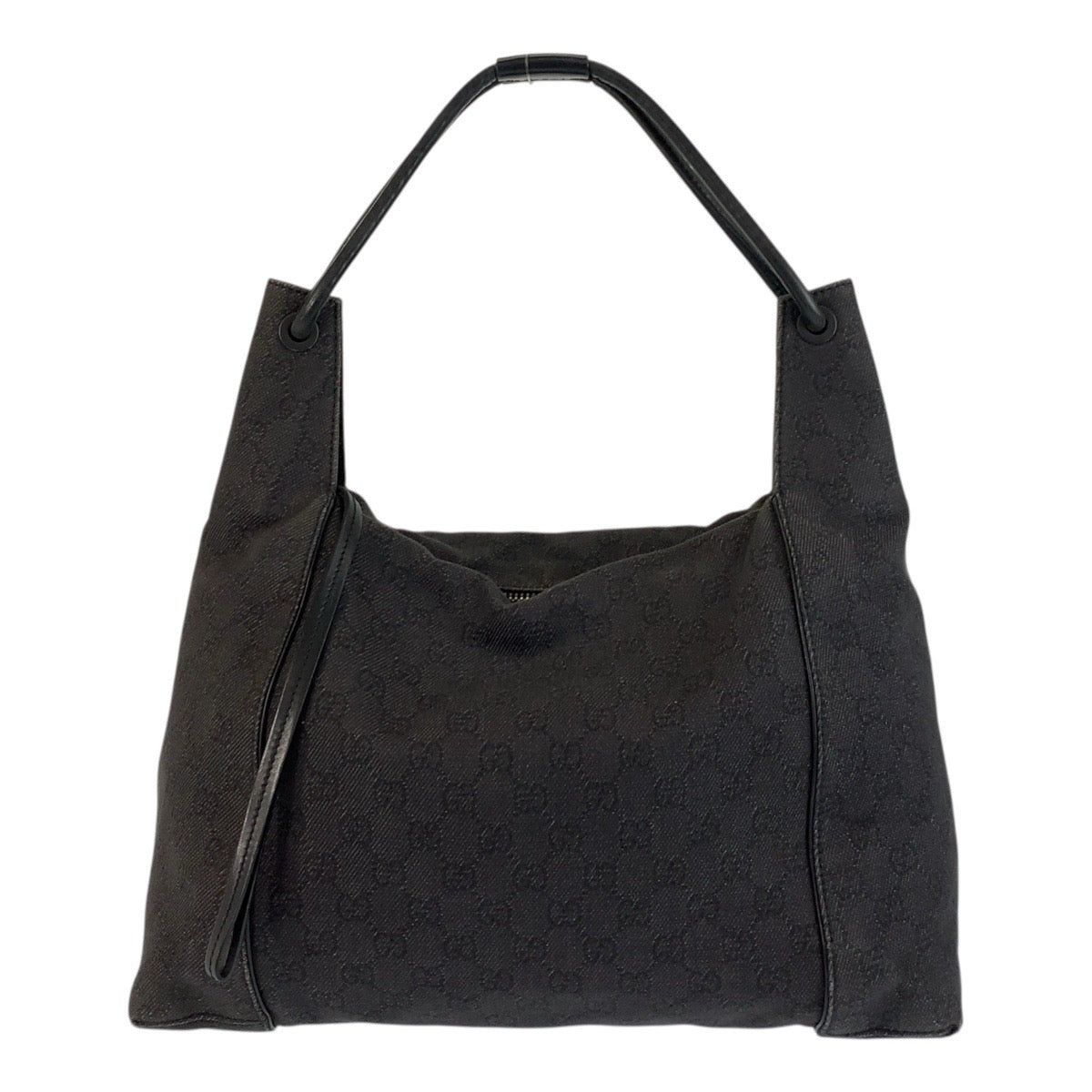 19036
GUCCI グッチ ブラック 黒 GGキャンバス / レザー 101292 ショルダーバッグ  レディース ABP34