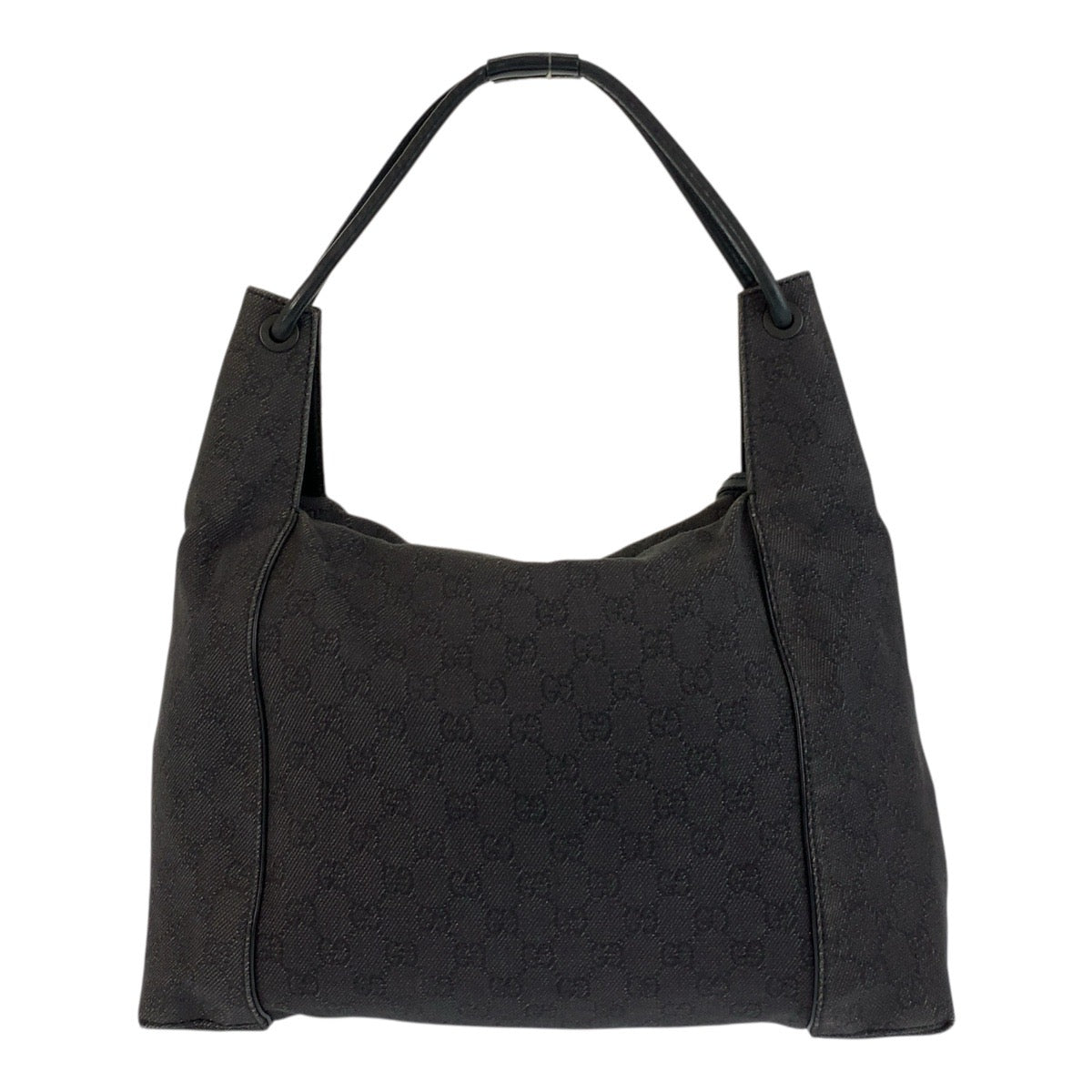 19036
GUCCI グッチ ブラック 黒 GGキャンバス / レザー 101292 ショルダーバッグ  レディース ABP34