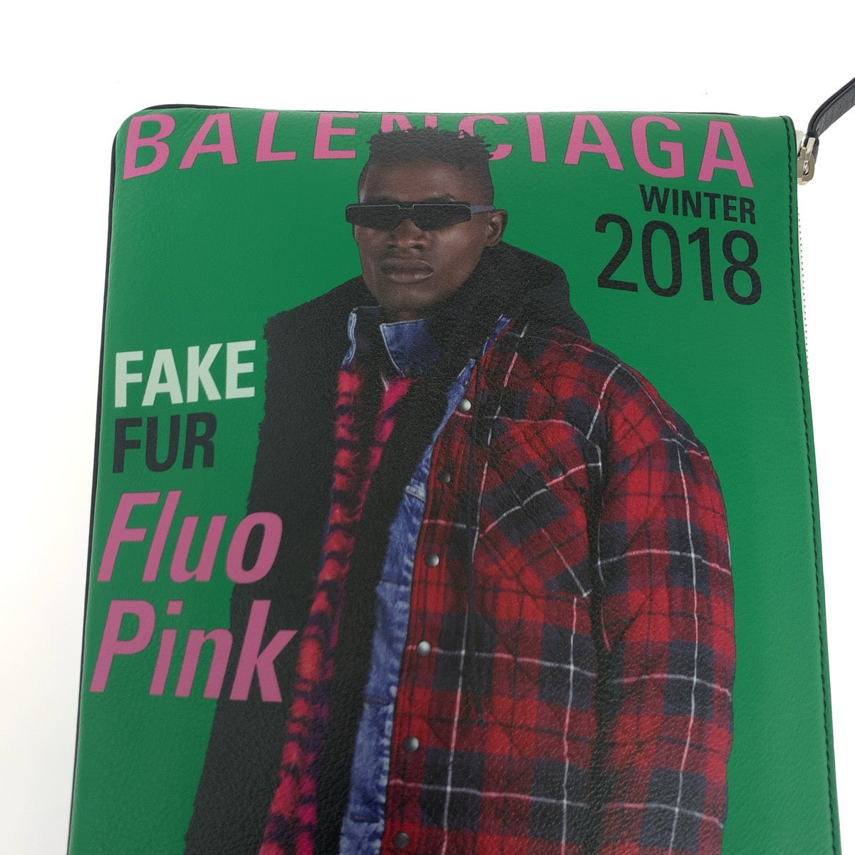 19048
BALENCIAGA バレンシアガ スーパーマーケット クリップ マルチカラー シルバー金具 レザー 506794 4063 クラッチバッグ セカンドバッグ  メンズ A60