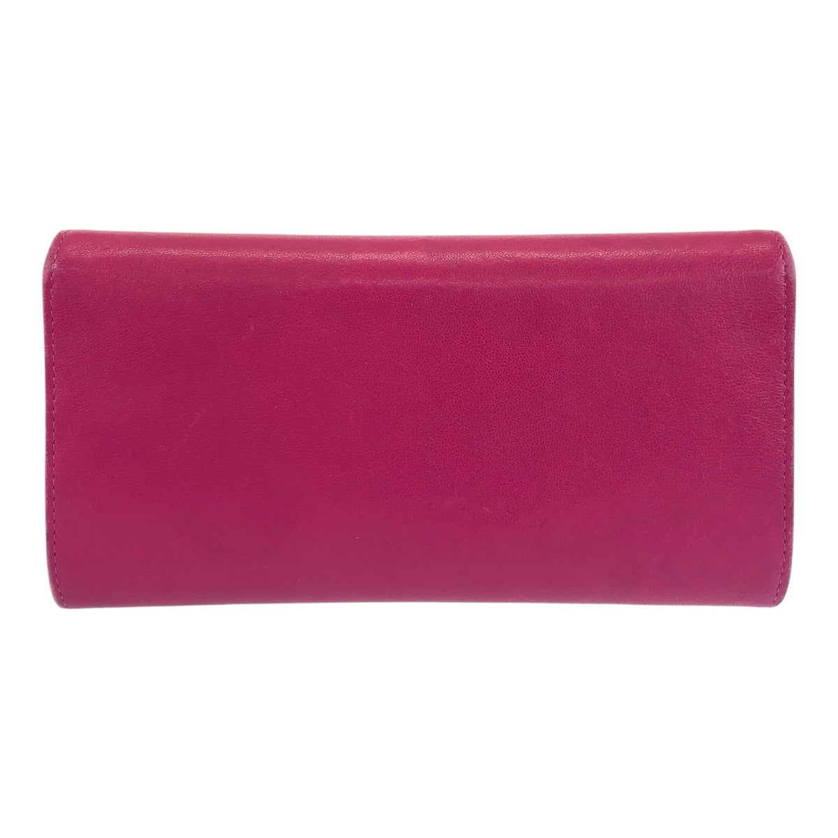 19052
CHANEL シャネル ココマーク ピンク ゴールド金具 レザー 長財布 ロングウォレット レディース ABP60