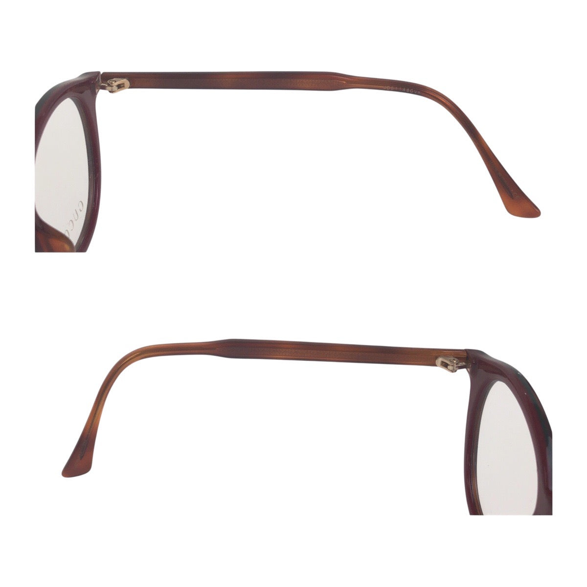 19056
GUCCI グッチ ブラウン ゴールド金具 プラスチック GG0192 OA 004 49□20 150 サングラス メガネフレーム 男女兼用 ウェリントン メンズ ABP21