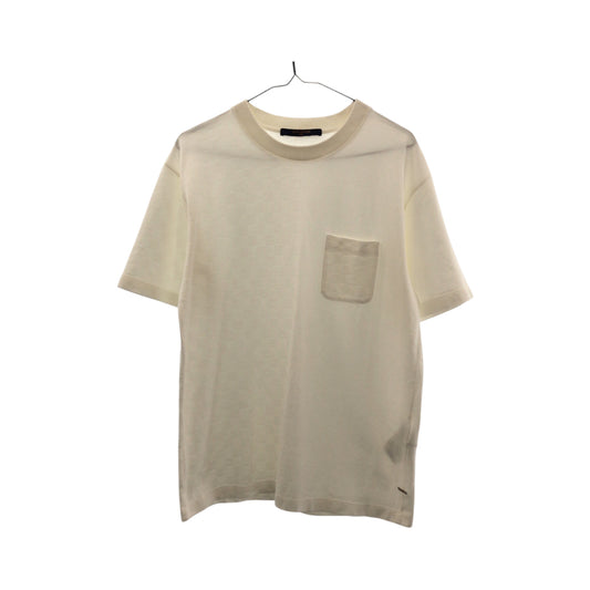 19072
LOUIS VUITTON ルイヴィトン 21SS ハーフダミエ サイズM ホワイト コットン RM211Q VHI HJY40W 半袖Tシャツ クルーネック メンズ SA58
