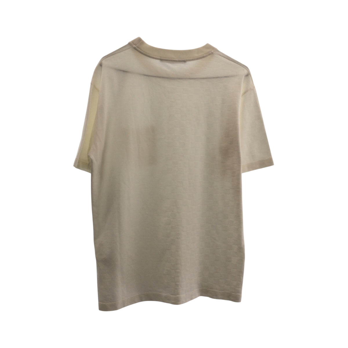 19072
LOUIS VUITTON ルイヴィトン 21SS ハーフダミエ サイズM ホワイト コットン RM211Q VHI HJY40W 半袖Tシャツ クルーネック メンズ SA58