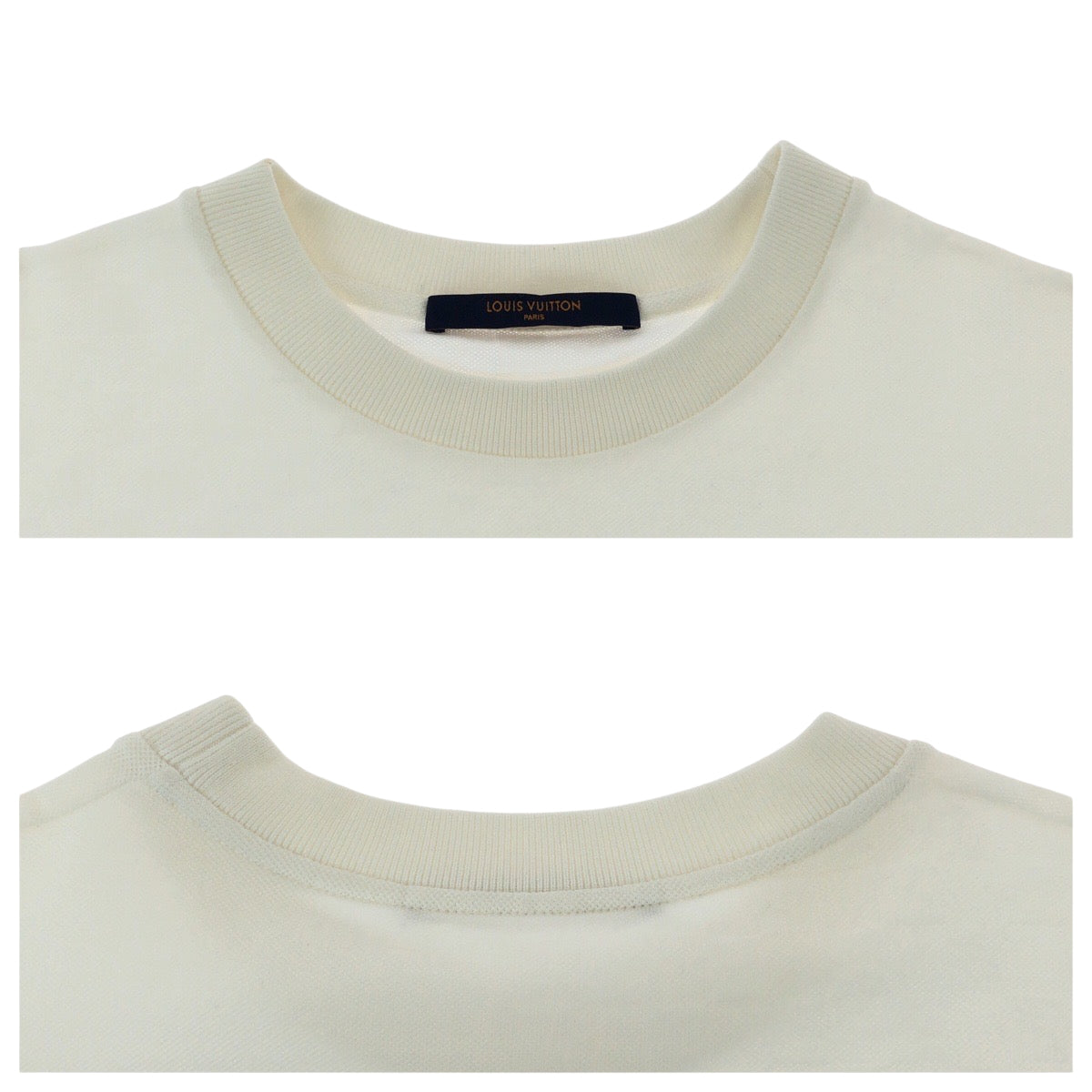 19072
LOUIS VUITTON ルイヴィトン 21SS ハーフダミエ サイズM ホワイト コットン RM211Q VHI HJY40W 半袖Tシャツ クルーネック メンズ SA58