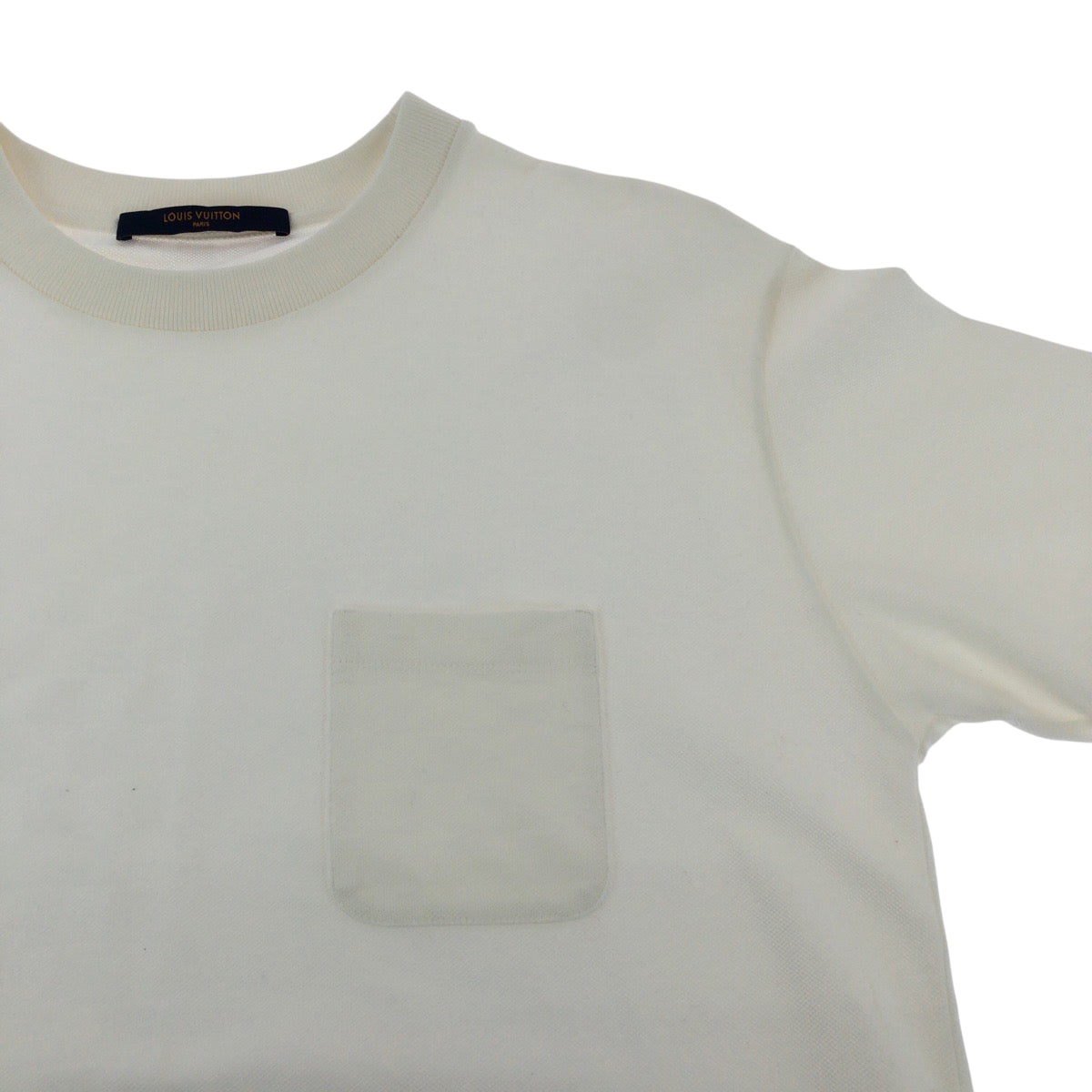 19072
LOUIS VUITTON ルイヴィトン 21SS ハーフダミエ サイズM ホワイト コットン RM211Q VHI HJY40W 半袖Tシャツ クルーネック メンズ SA58