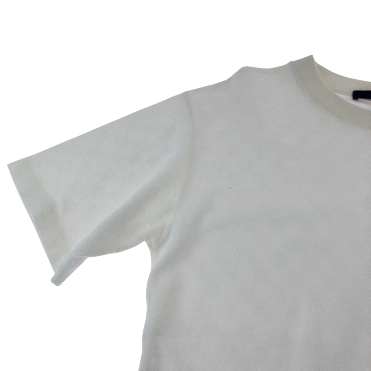 19072
LOUIS VUITTON ルイヴィトン 21SS ハーフダミエ サイズM ホワイト コットン RM211Q VHI HJY40W 半袖Tシャツ クルーネック メンズ SA58