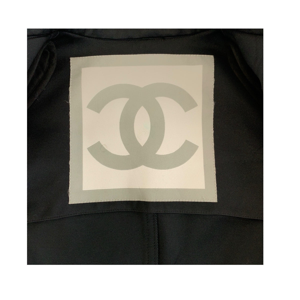 19080
CHANEL シャネル スポーツライン ココマーク サイズ34 ブラック 黒 コットン / シルク P29264 ジャケット レディース A198