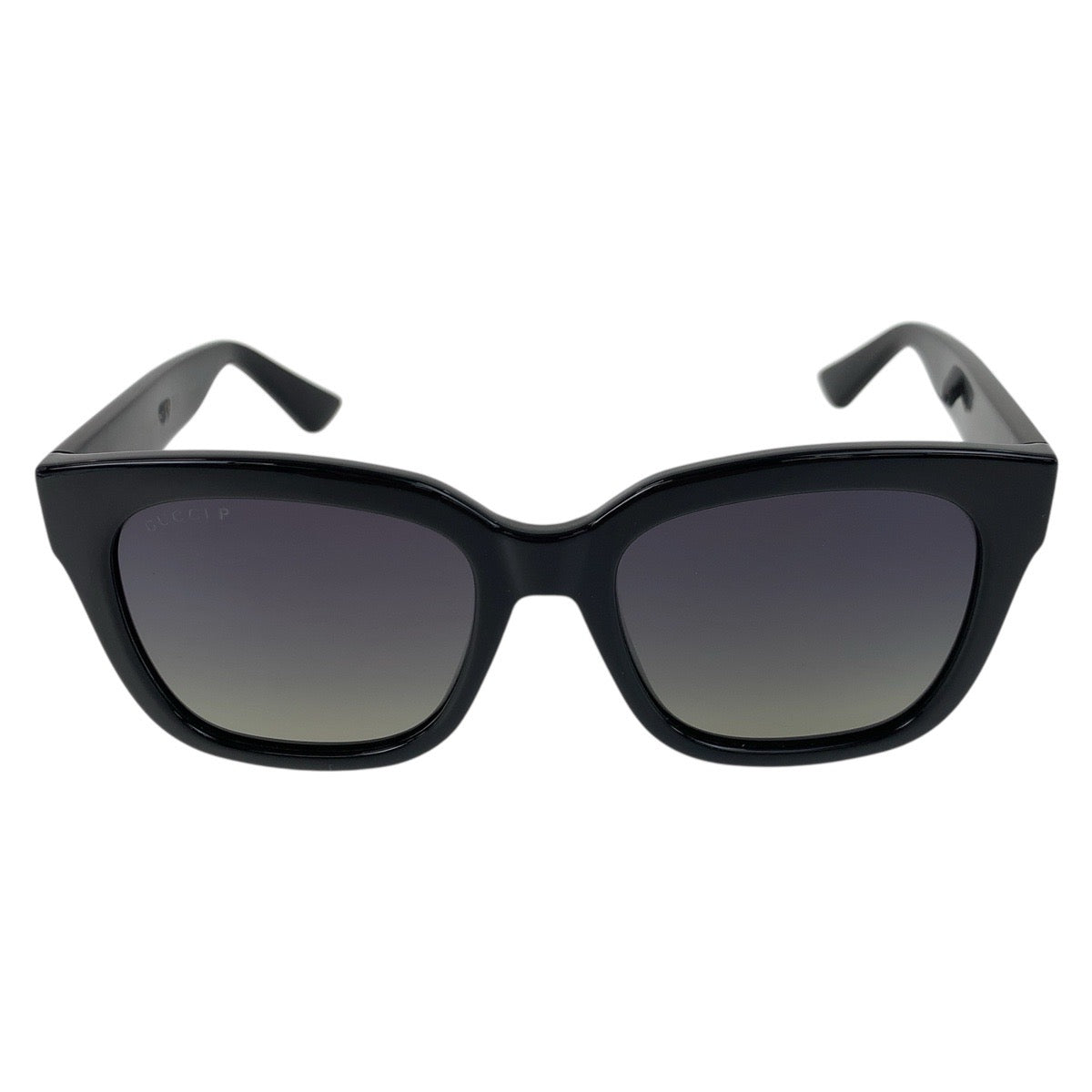 19082
GUCCI グッチ インターロッキング ブラック 黒 ゴールド金具 プラスチック GG1338S 002 54◻︎19-140 M サングラス 男女兼用 ウェリントン  メンズ A20