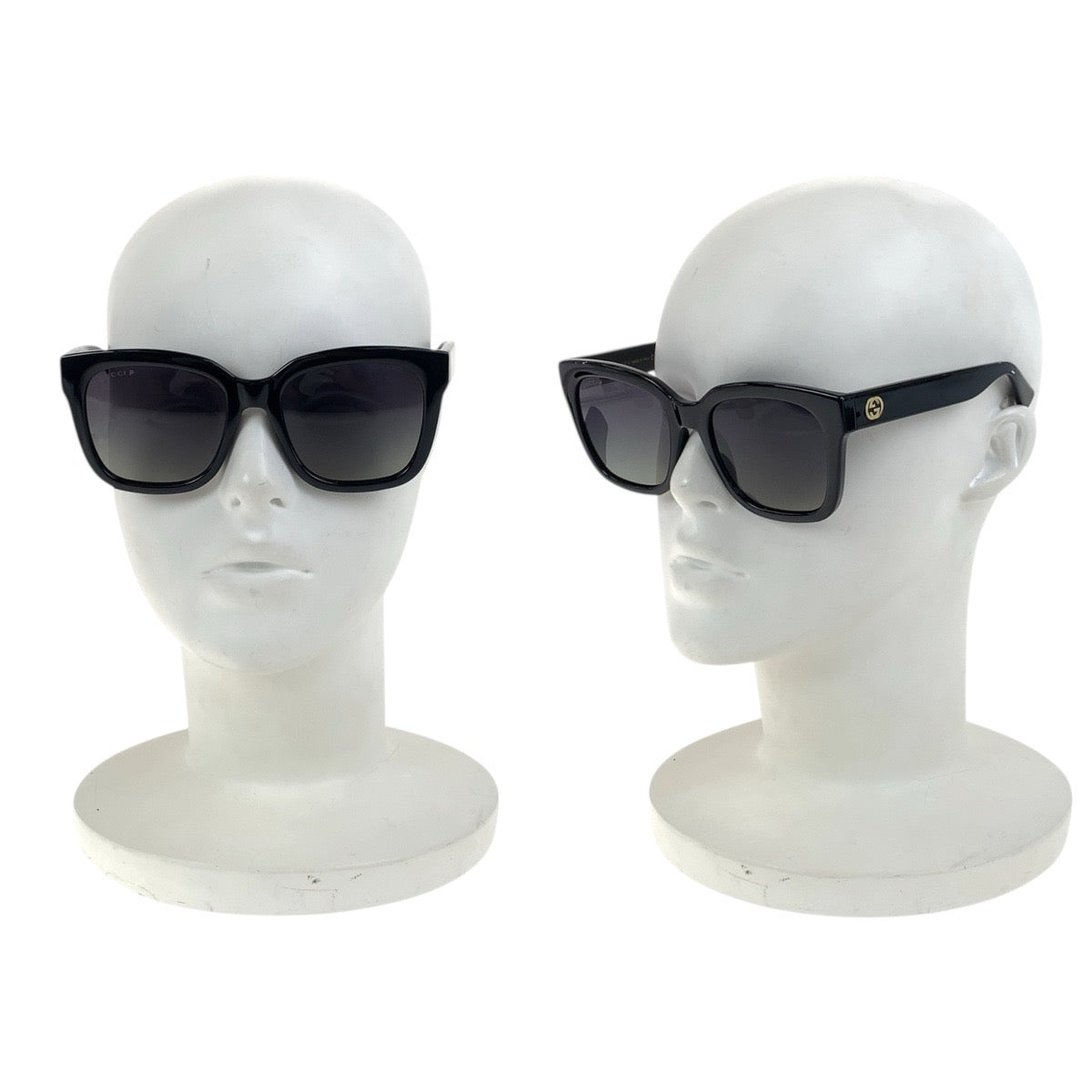 19082
GUCCI グッチ インターロッキング ブラック 黒 ゴールド金具 プラスチック GG1338S 002 54◻︎19-140 M サングラス 男女兼用 ウェリントン  メンズ A20