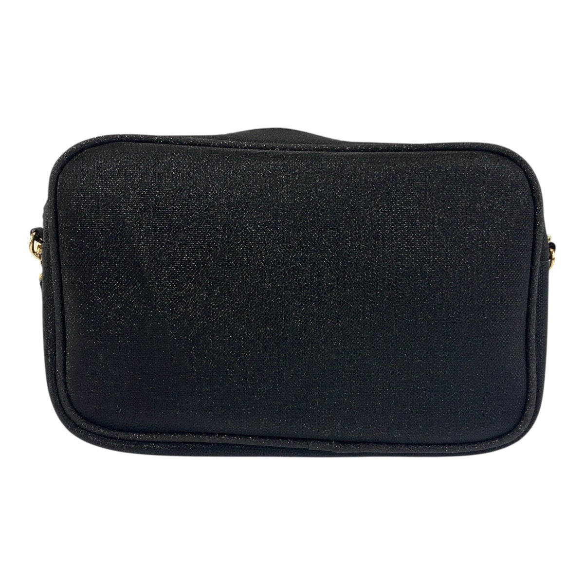 19100
CHANEL シャネル ココマーク ブラック ゴールド金具 ポリウレタン / ポリエステル ショルダーバッグ ポシェット ポーチ  レディース