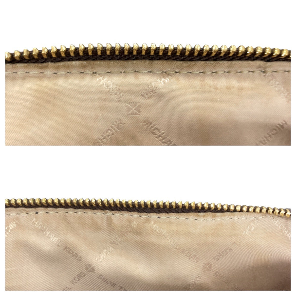 19101
Michael Kors マイケルコース ブラウン ゴールド金具 レザー ハンドバッグ ショルダーバッグ 2WAY レディース AB16