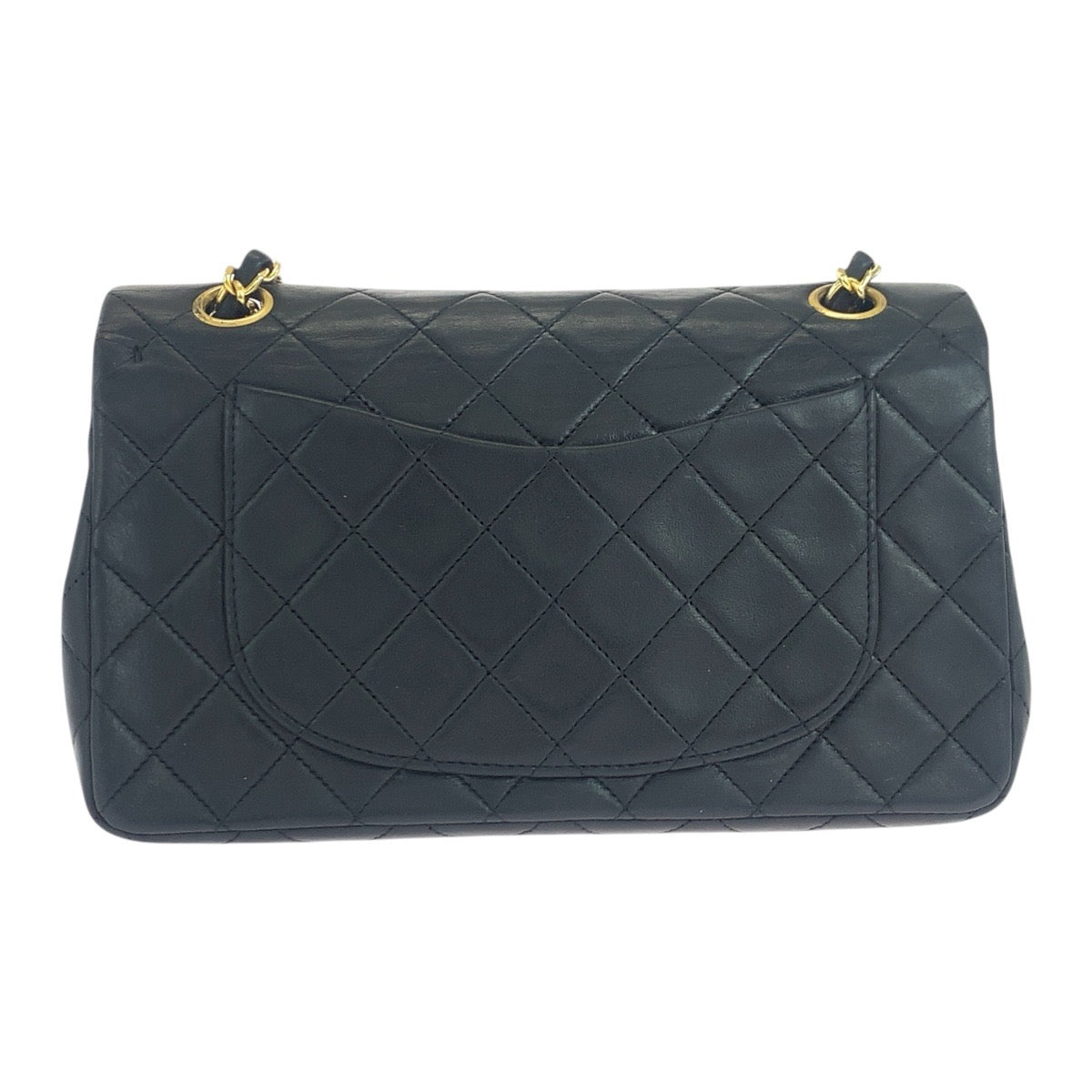 19102
CHANEL シャネル マトラッセ23 ダブルフラップ ココマーク ターンロック ブラック 黒 ゴールド金具 ラムスキン チェーンショルダーバッグ レディース ABP440