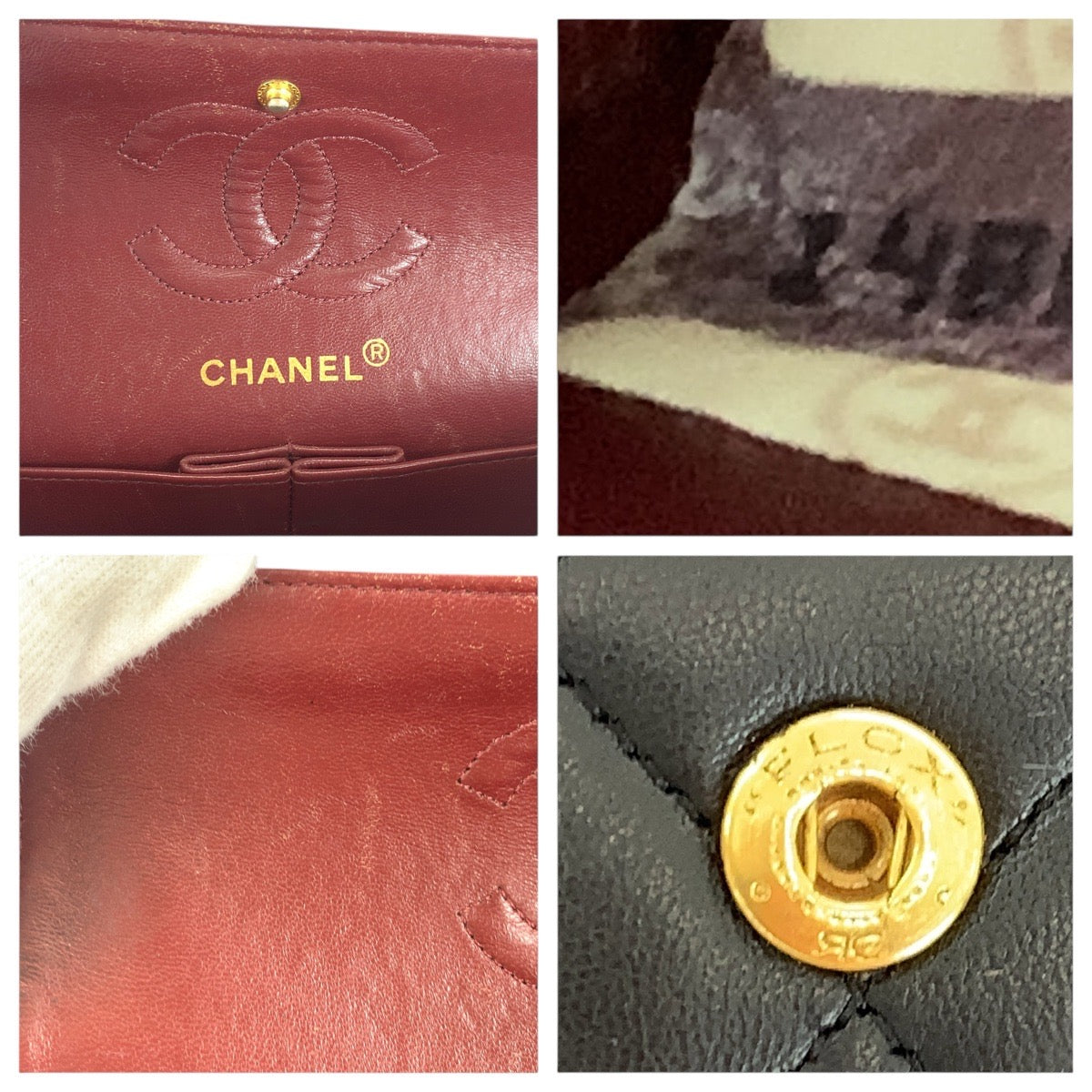 19102
CHANEL シャネル マトラッセ23 ダブルフラップ ココマーク ターンロック ブラック 黒 ゴールド金具 ラムスキン チェーンショルダーバッグ レディース ABP440
