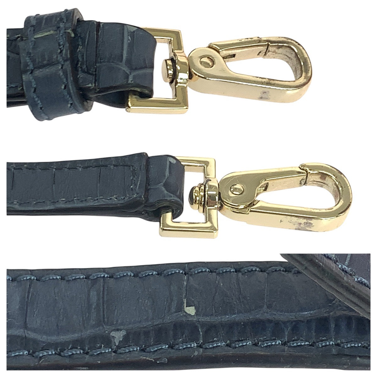 19107
Kate Spade ケイトスペード ブルー バイカラー ゴールド金具 レザー ハンドバッグ ショルダーバッグ 2WAY レディース AB12