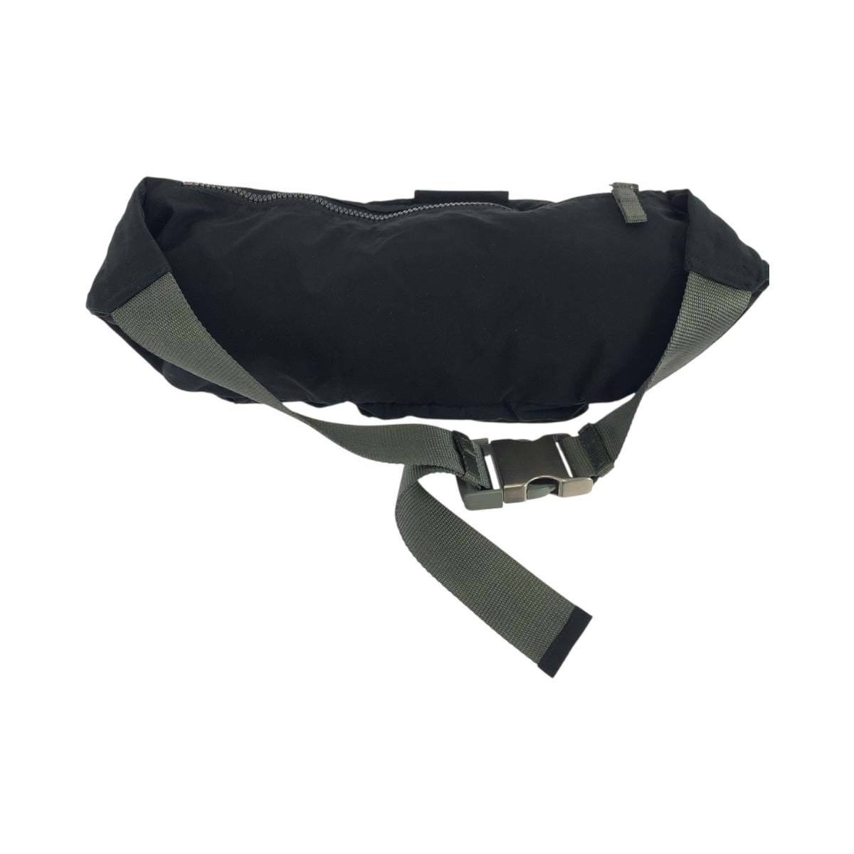 19118
PRADA プラダ プラダスポーツ ブラック 黒 シルバー金具 ナイロン 4VA056 ウエストバッグ バムバッグ  メンズ AB30