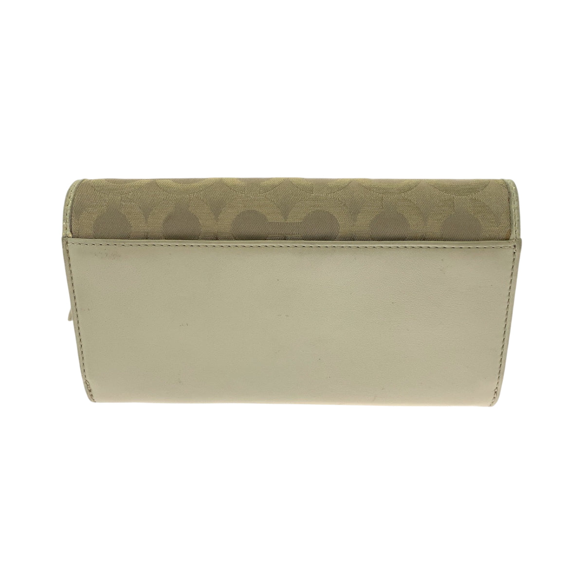 19303
COACH コーチ シグネチャー ベージュ ゴールド ゴールド金具 キャンバス 長財布 ロングウォレット レディース AB1